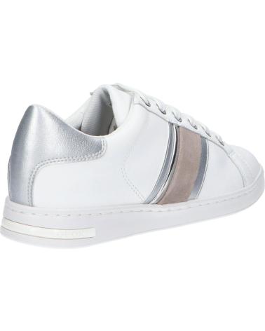Sportivo per Donna GEOX D361BE 085NF D JAYSEN C0007 WHITE-SILVER C0007