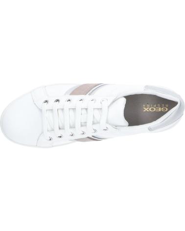 Sportivo per Donna GEOX D361BE 085NF D JAYSEN C0007 WHITE-SILVER C0007