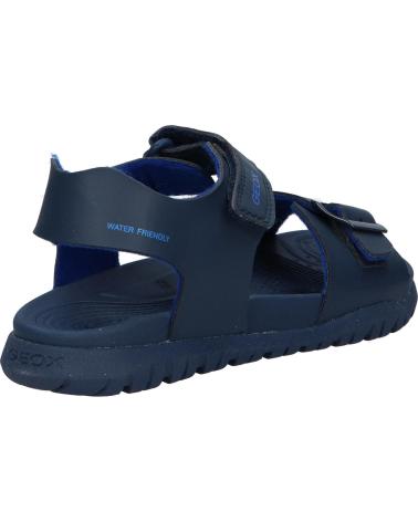 Sandalen für Junge GEOX J35HMA 000BC J SANDAL FUSBETTO C4002 NAVY AZUL