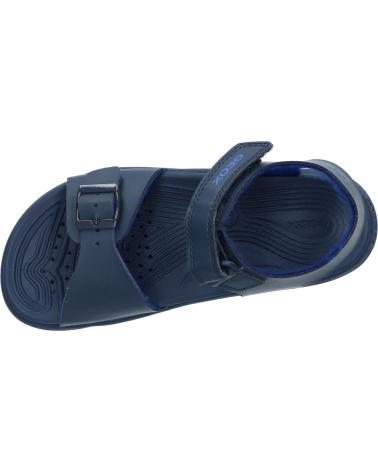 Sandalen für Junge GEOX J35HMA 000BC J SANDAL FUSBETTO C4002 NAVY AZUL