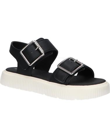 girl Sandals GEOX J45DBH 000BC J SANDAL KODETTE C9999 BLACK C9999