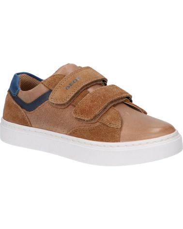 Deportivas de Niño GEOX J45ECB 0CL22 J NASHIK C6381 LT BROWN-NAVY