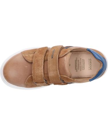 Deportivas de Niño GEOX J45ECB 0CL22 J NASHIK C6381 LT BROWN-NAVY