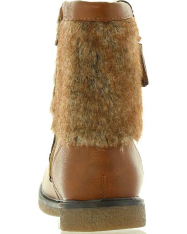 Stivali per Bambina URBAN 370408-B7019 NATURAL-COGNAC