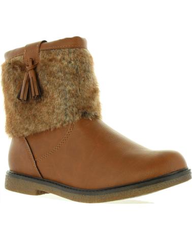 Stivali per Bambina URBAN 370408-B7019 NATURAL-COGNAC