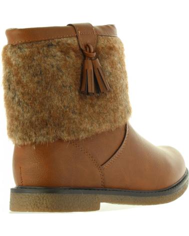 Stivali per Bambina URBAN 370408-B7019 NATURAL-COGNAC