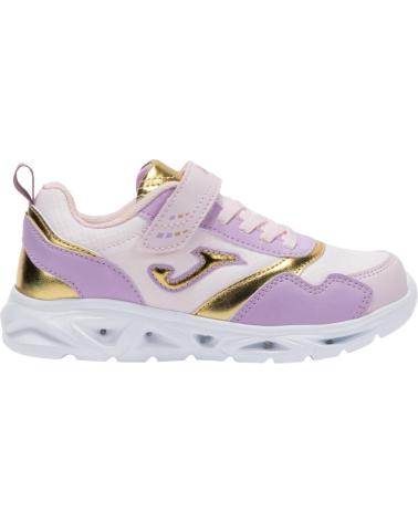 Sportivo per Bambina JOMA ZAPATILLA DEPORTIVA CON VELCRO Y LUCES PARA NINA STAR ROSA