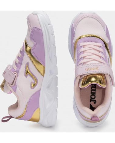 Sportivo per Bambina JOMA ZAPATILLA DEPORTIVA CON VELCRO Y LUCES PARA NINA STAR ROSA