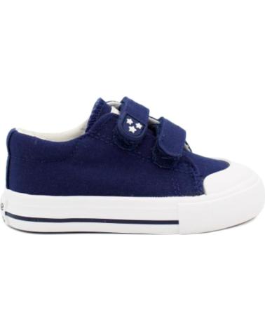 Esportes  de Menino BUBBLE BOBBLE BUBBLE ZAPATILLA DE LONA CON VELCRO PARA NINOS C1263 COLOR MARINO