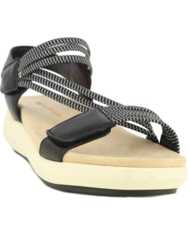 Sandálias de Mulher D`CUTILLAS DOCTOR CUTILLAS SANDALIA CONFORT CON VELCROS PARA MUJER 314 NEGRO