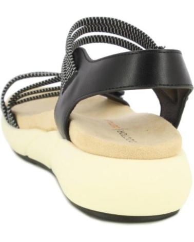 Sandálias de Mulher D`CUTILLAS DOCTOR CUTILLAS SANDALIA CONFORT CON VELCROS PARA MUJER 314 NEGRO