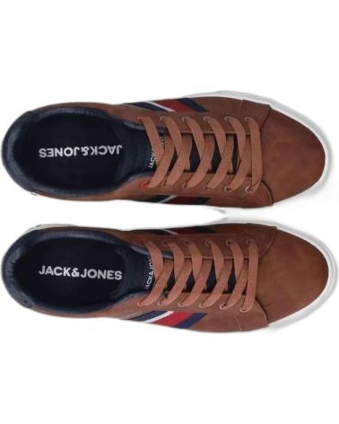 Sneaker für Herren JACK AND JONES ZAPATILLAS JACKJONES PARA HOMBRE EN COLOR MARRON