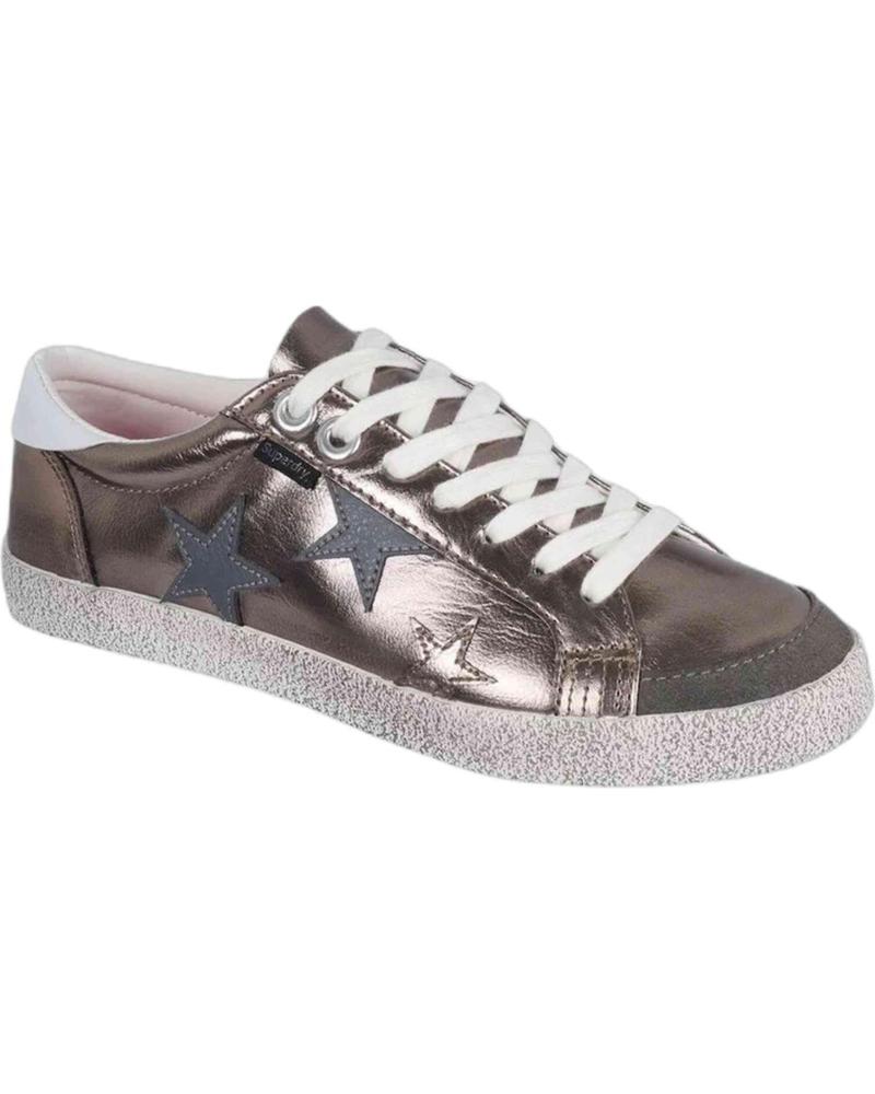 Sportif pour Femme SUPERDRY ZAPATILLAS PARA MUJER EN COLOR PLATEADO