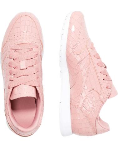 Esportes--De-Mujer-REEBOK-ZAPATILLAS-CLASSIC-CRACKLE-PARA-MUJER-EN-COLOR-ROSA