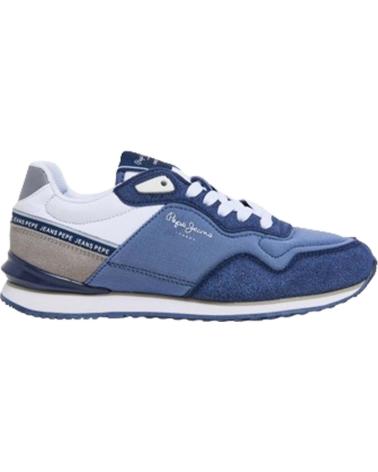 Esportes  de Menino PEPE JEANS ZAPATILLAS LONDON SEAL PARA NINOS EN COLOR AZUL