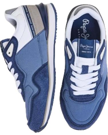 Sneaker für Junge PEPE JEANS ZAPATILLAS LONDON SEAL PARA NINOS EN COLOR AZUL