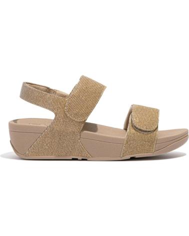 FITFLOP SANDALIA VELCROS LULU BEIGE