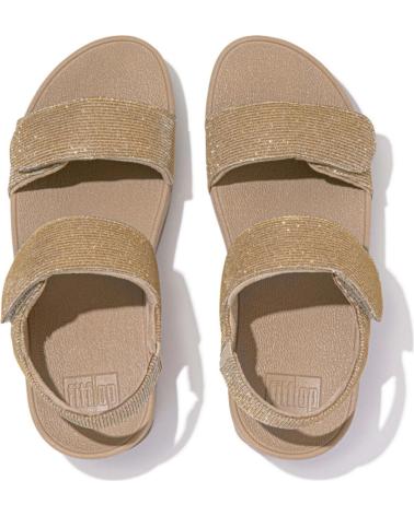 FITFLOP SANDALIA VELCROS LULU BEIGE