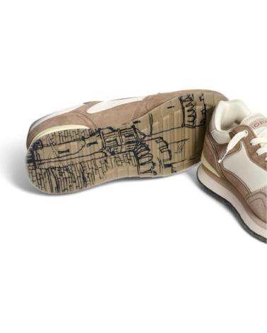 Esportes  de Homem HOFF SNEAKERS THESSALONIKI HOMBRE BEIG BEIGE