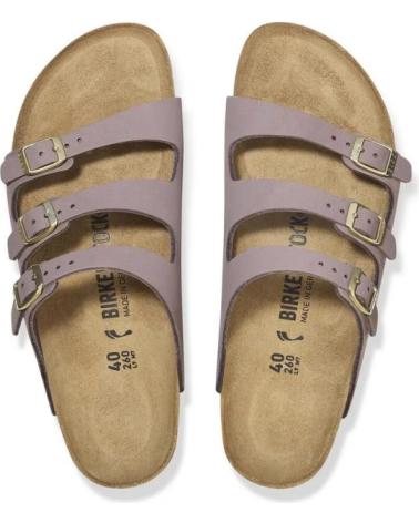 Sandales pour Femme BIRKENSTOCK SANDALIAS PLANAS FLORIDA MUJER BEIG BEIGE
