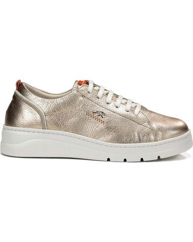 FLUCHOS DEPORTIVA PARA MUJER F1917 POMPAS PLATINO