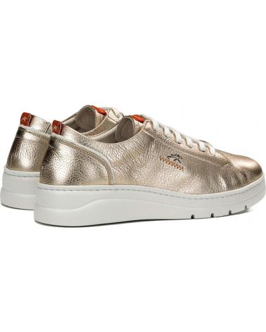 FLUCHOS DEPORTIVA PARA MUJER F1917 POMPAS PLATINO