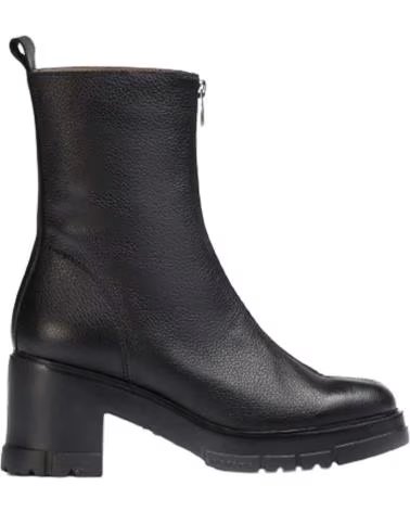 WONDERS BOTINES HARLEY PARA MUJER EN COLOR NEGRO