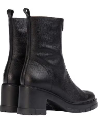 WONDERS BOTINES HARLEY PARA MUJER EN COLOR NEGRO