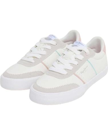 Sneaker-De-Niña-PEPE-JEANS-ZAPATILLAS-KENTON-ORIGIN-PARA-NINAS-EN-COLOR-BLANCO