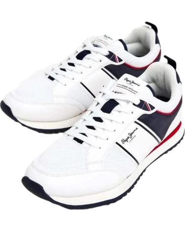 Scarpe per Uomo PEPE JEANS PMS40009 BLANCO