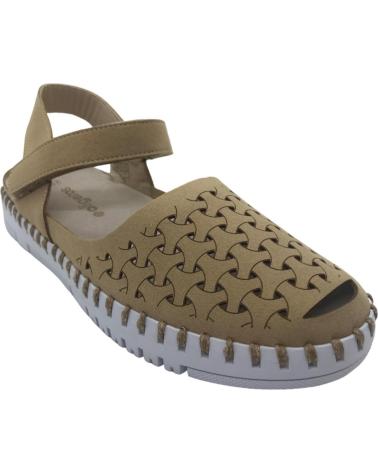 Sandali per Donna EOLIGEROS SANDALIA MERCEDITAS CASUAL MUJER TROMPY CAMEL