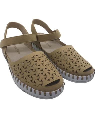 Sandali per Donna EOLIGEROS SANDALIA MERCEDITAS CASUAL MUJER TROMPY CAMEL