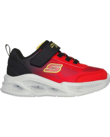 Sneaker-De-Niña-SKECHERS-CALZADO-MARCA-MODELO-METEOR-LIGHTS-KRENDO-PARA-JUNIOR-ROJO