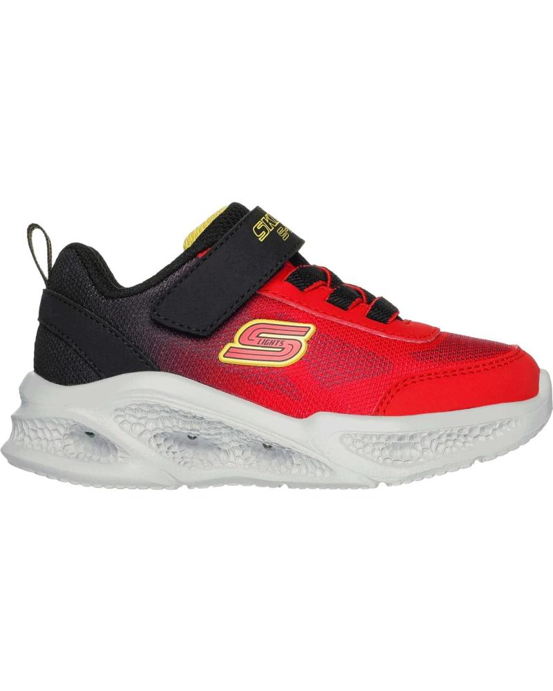 Sneaker-De-Niña-SKECHERS-CALZADO-MARCA-MODELO-METEOR-LIGHTS-KRENDO-PARA-JUNIOR-ROJO