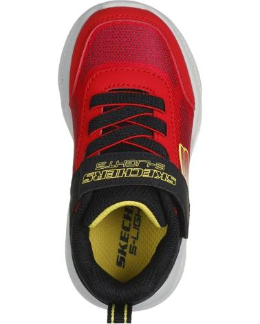 Sneaker-De-Niña-SKECHERS-CALZADO-MARCA-MODELO-METEOR-LIGHTS-KRENDO-PARA-JUNIOR-ROJO