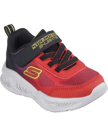 Sneaker-De-Niña-SKECHERS-CALZADO-MARCA-MODELO-METEOR-LIGHTS-KRENDO-PARA-JUNIOR-ROJO