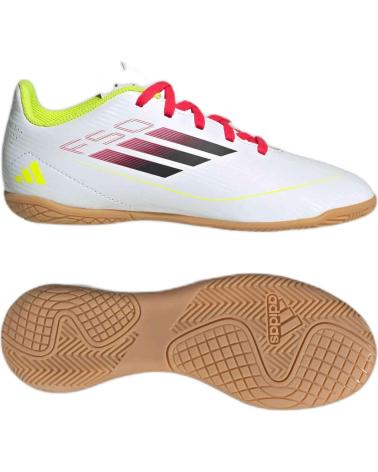 Sportif pour Femme et Fille et Garçon ADIDAS MODELO F50 CLUB IN J PARA JUNIO BLANCO