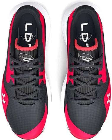 Sneaker für Herren UNDER ARMOUR ZAPATILLAS LOCKDOWN 7 LOW 3027646-600 BALONCESTO HOMBRE ROJO