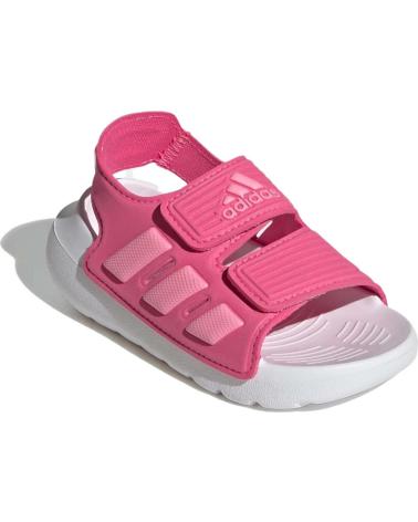 ADIDAS SANDÁLIAS ALTASWIM 2.0 I ID0305 ROSAS COM VELCRO ROSA