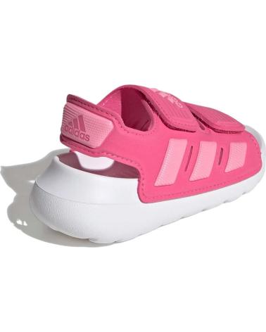 ADIDAS SANDÁLIAS ALTASWIM 2.0 I ID0305 ROSAS COM VELCRO ROSA