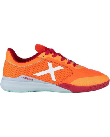 Esportes  de Homem MUNICH ZAPATILLAS RONDO 08 BLANCO ROJO FUTBOL SALA 4770008 NARANJA