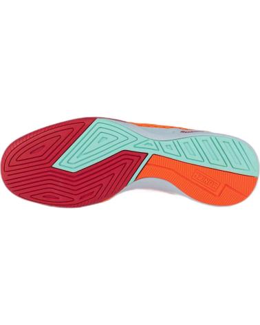 Man Trainers MUNICH ZAPATILLAS RONDO 08 BLANCO ROJO FUTBOL SALA 4770008 NARANJA