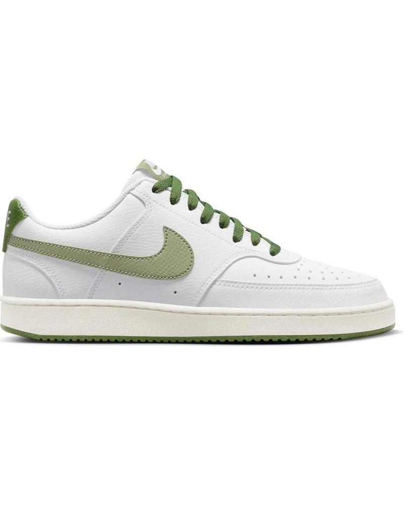 Esportes  de Mulher NIKE ZAPATILLAS COURT VISION LOW OLIVA VER FJ5480-100 BLANCO
