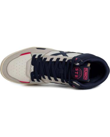 Zapatos de Hombre MUNICH ZAPATILLAS DOME 04 BLANCO AZUL GRIS 4056004 BLANCO