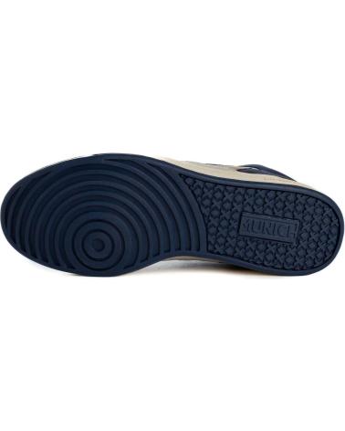 Zapatos de Hombre MUNICH ZAPATILLAS DOME 04 BLANCO AZUL GRIS 4056004 BLANCO