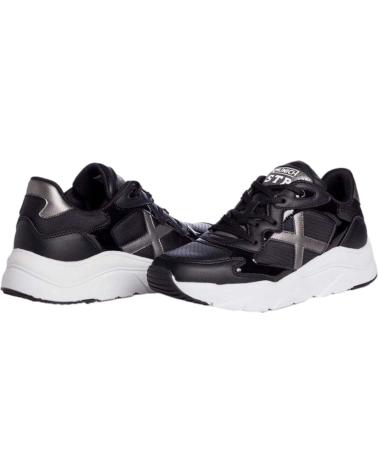 Sportivo per Donna MUNICH ZAPATILLAS MALI 05 SILVER 4174005 NEGRO