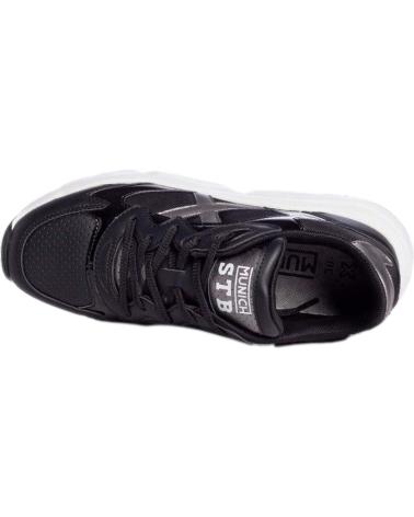 Sportivo per Donna MUNICH ZAPATILLAS MALI 05 SILVER 4174005 NEGRO