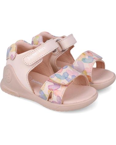 girl Sandals BIOMECANICS SANDALIA PARA NINA 252141 ESTAMPADO BIOGATEO OPEN TOE COTTONA779