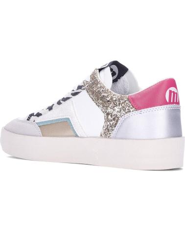 Deportivas de Mujer MTNG ZAPATILLAS PARA MUJER LAUPER 60843 GOLDYWHITE