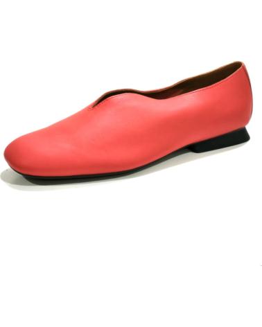 Woman shoes CAMPER ZAPATO CASUAL DE PIEL CON SUELA DE GOMA ROJO
